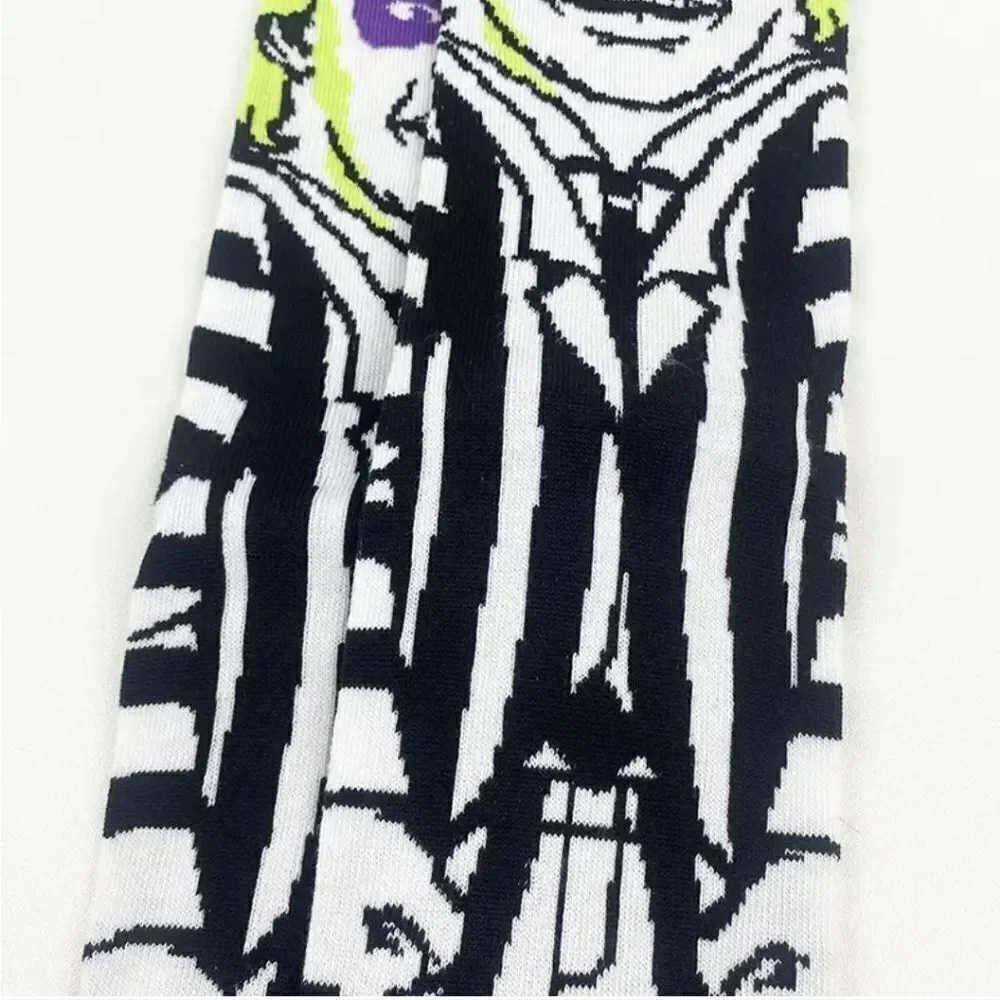 BEETLEJUICE BEETLEJUICE movie unisex socks size 7 - 10 it's showtime